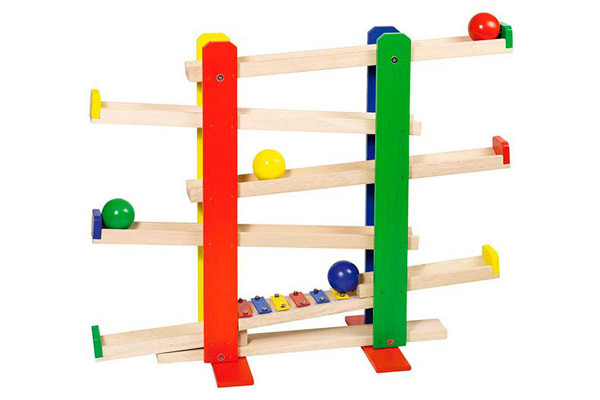 Goki knikkerbaan met xylofoon