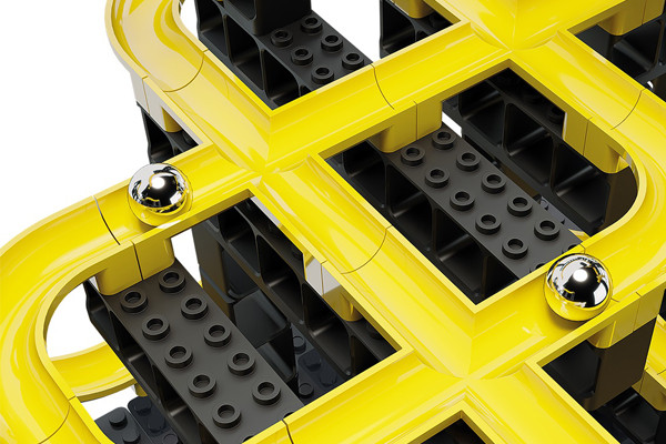 Compatible met gangbare bouwstenen.