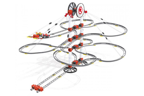 Skyrail Race knikkerbaan van Quercetti.