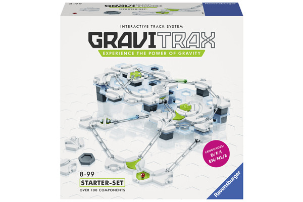 Geweldige GraviTrax knikkerbaan van Ravensburger.