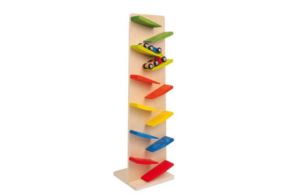 Woodtoys Zip Zap toren | Knikkerbaanxl.nl Woodtoys Pinguinbaan | Knikkerbaanxl.nl