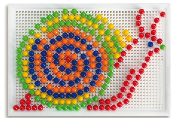 Maak een horizontaal kunstwerk