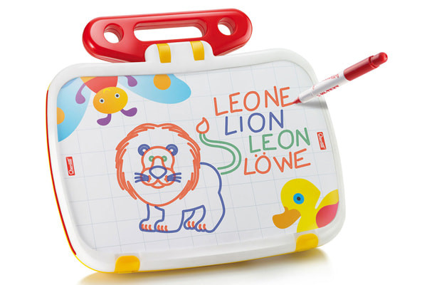 Whiteboard aan de andere zijde